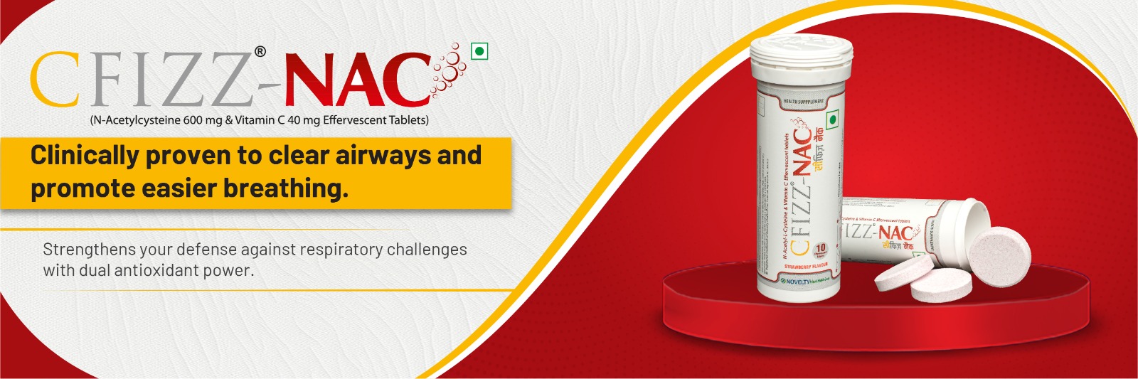 Cfizz Nac by Novelty HealthShine